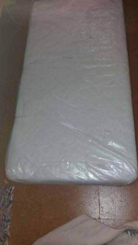 Photo of free Child's cot matress, hardly used (Bentlawnt SY5) #1