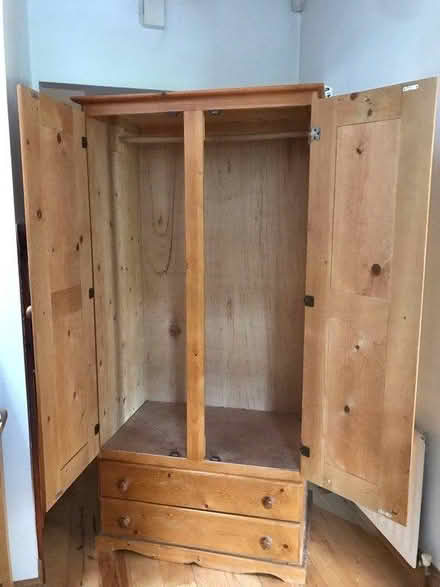 Photo of free Pine wardrobe (BT8) #2