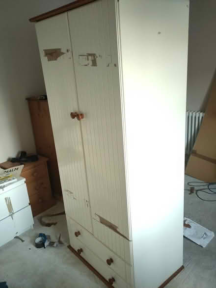 Photo of free Wardrobe with 2 drawers (Caerwys) #1