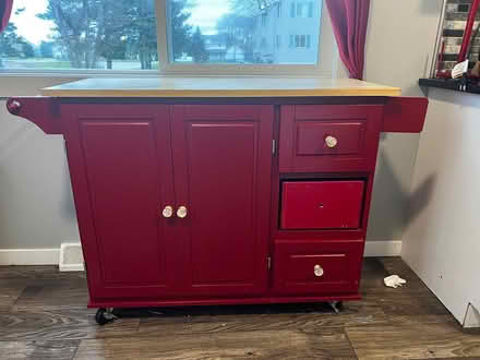 Photo of free Kitchen Island and shelving (Maplewood) #4