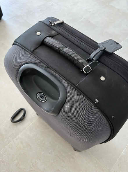 Photo of free Suitcase (pull along handle broken) (TW9) #1