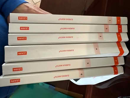 Photo of free 7th grade unused mathbooks (Cambrian) #1