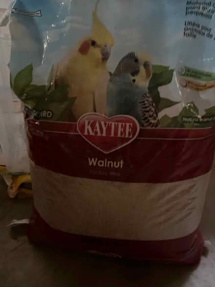 Photo of free Bird walnut bedding (Chesterbrook Rd & N Albemarle) #1