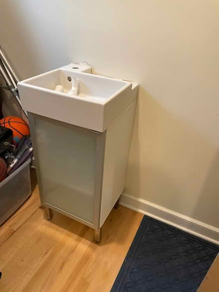 Photo of free Small IKEA sink and vanity (wuna) #1