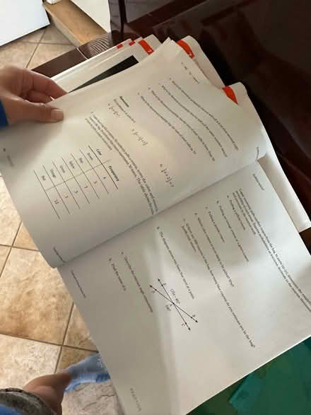 Photo of free 7th grade unused mathbooks (Cambrian) #2