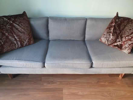 Photo of free 3 seater fabric sofa (SW11) #2