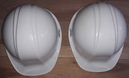 Photo of free White Construction Helmets (Lincoln Park 20002) #1