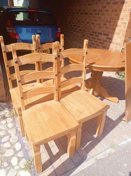 Photo of free Dining Table w/ 4 Chairs (CB23 Cambourne)