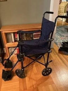 Photo of free Transport Fold-up Wheelchair (Riverdale (north of Inwood)) #2