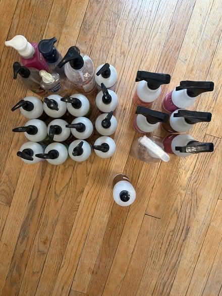 Photo of free Empty soap dispensers+spray bottles (Ravenswood) #1