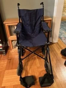 Photo of free Transport Fold-up Wheelchair (Riverdale (north of Inwood)) #1