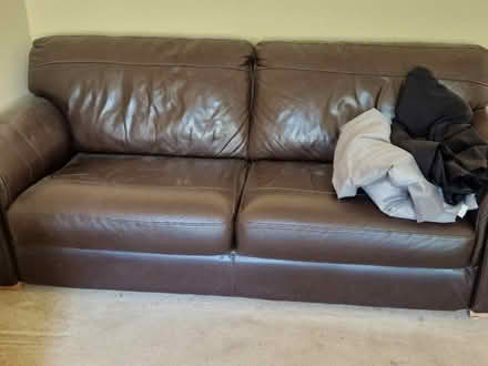 Photo of free Leather sofa (North Town SL6) #1