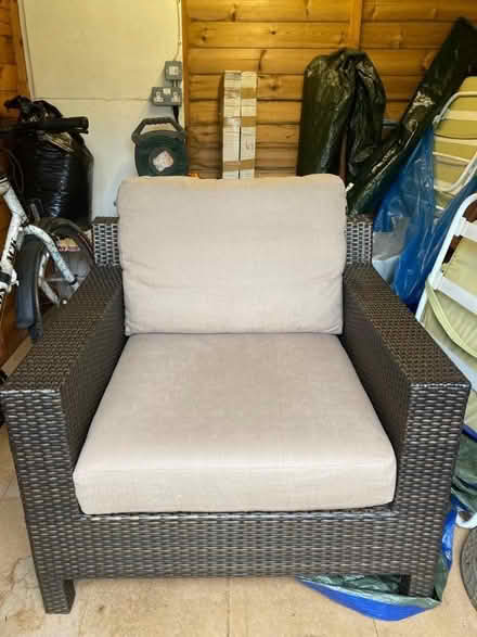 Photo of free Rattan style casual chair (Asheridge Rd area HP5) #1