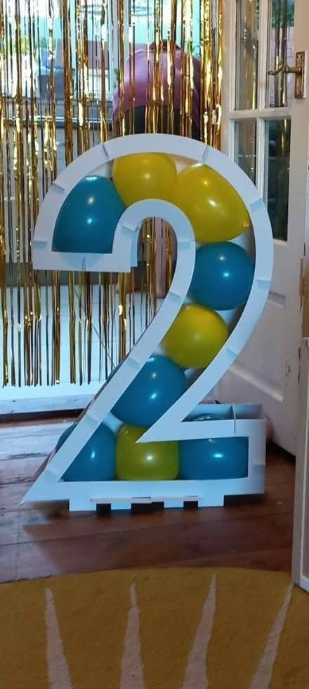 Photo of free 2 balloon holder (St thomas, exeter) #1