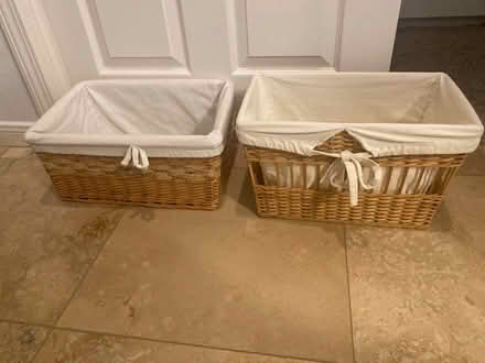 Photo of free 2 baskets with liners (Spring Branch 77043) #1