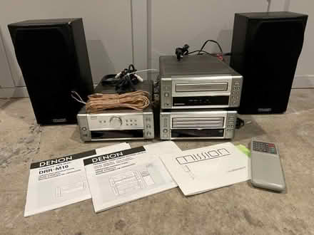 Photo of free Audio Unit and Speakers (Wedgwood) #2
