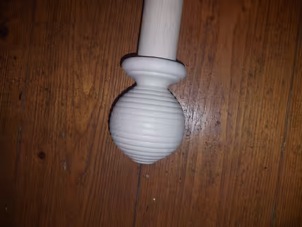 Photo of free Light grey curtain pole (Derby DE24) #1