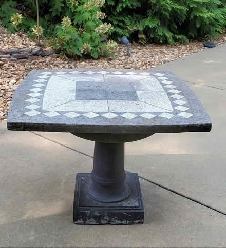 Photo of free CURB ALERT ! Granite Top Table (Brookhaven) #3