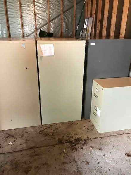 Photo of free Metal filing cabinets (Old West Side) #3