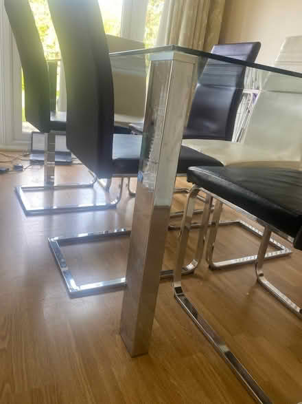 Photo of free Glass dining table with (CM23) #2