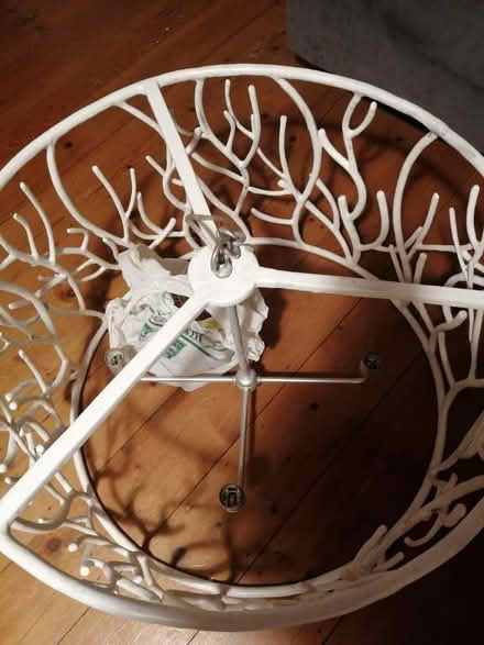 Photo of free Chandelier painted metal (Belsize Park) #2
