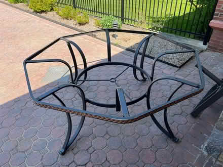 Photo of free Outdoor table frame (Cheshire, CT) #1