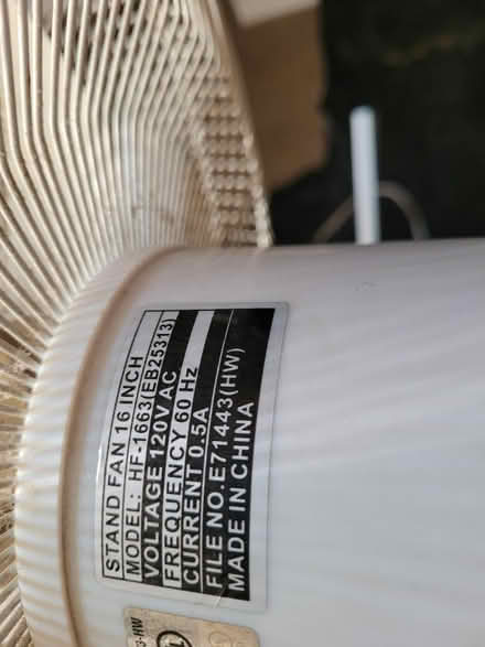 Photo of replacement fan blades (Near McFarland) #2