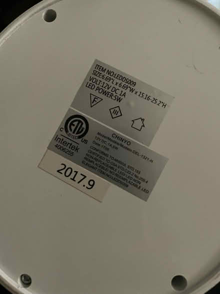 Photo of free Desk Lamp (Kent East Hill) #1