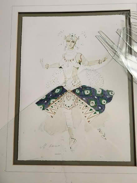 Photo of free Wall art - watercolor/sketch dancer (Upper North Mankato) #1