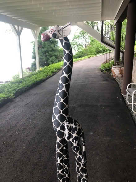 Photo of free Wood Giraffe (New Fairfield) #1