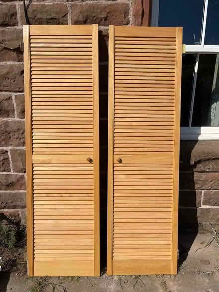 Photo of free two doors with slats (Dufton CA16) #1