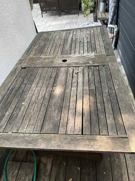 Photo of free Teak Table (Cabbagetown) #2