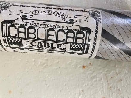 Photo of free San Francisco cable car cable (North Arlington) #1