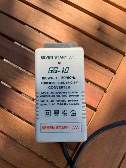 Photo of free 110V to 220V converter (+ opposite) (Chorlton, M21) #1