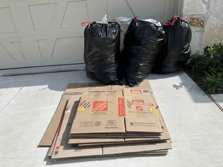 Photo of free moving boxes, packing paper (Trinity Falls, McKinney TX) #1