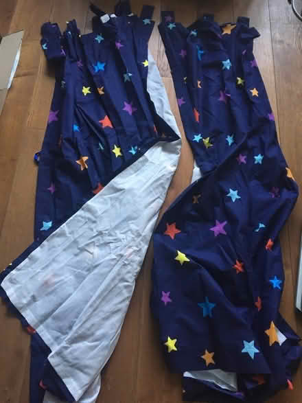 Photo of free Blue starry curtains (Acton Central W3) #1