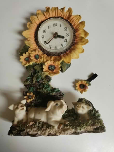 Photo of free Pigie/sunflower clock (Highland) #1