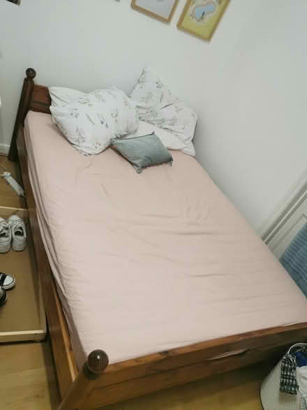 Photo of free Double bed frame (Tooting, SW17) #1