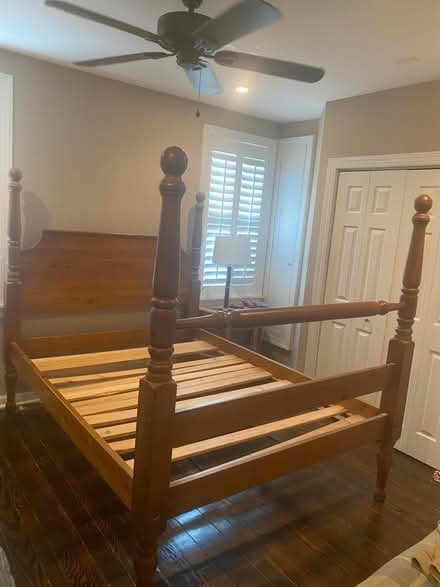 Photo of free Four Post Bed, Queen (Fairmount) #1