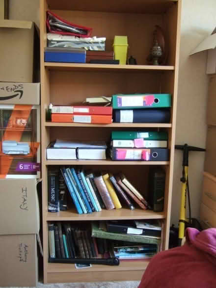 Photo of free Tall bookcase (Barnard's Green WR14) #1