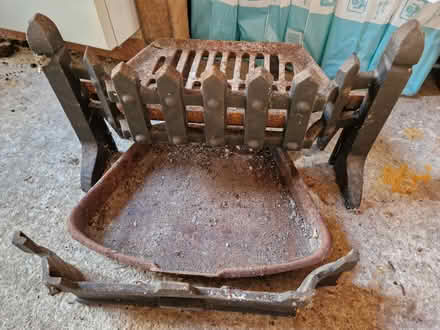 Photo of free Iron fire grate (Mendlesham.) #1