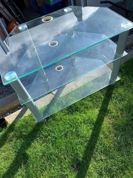 Photo of free Glass tv table (HG2) #1