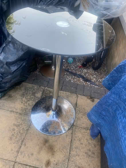 Photo of free Black bar table (Brixton) #4