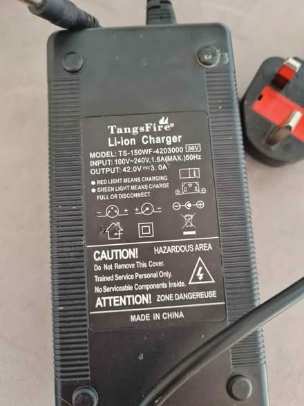 Photo of free Electric bike/scooter Charger (L7) #2