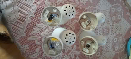 Photo of free 1 x Pair White Spot Lights (Porth-y-felin LL65) #1