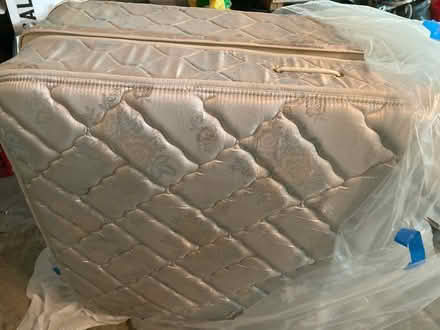 Photo of free Twin Bed with Frame and Headboard (Clinton) #2