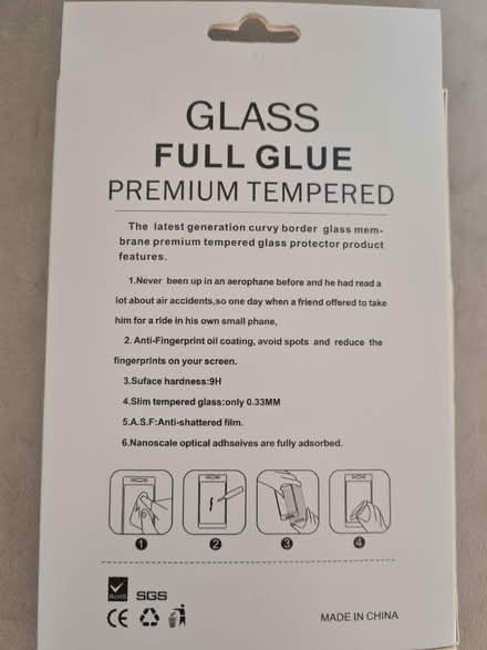 Photo of free Curved Glass Protector for Note 8 (L7) #3