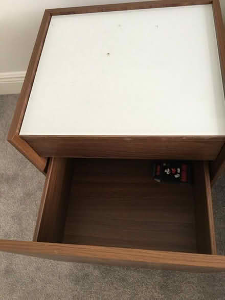 Photo of free ikea nyvoll bedside table (Edmonton N9) #1