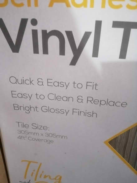 Photo of free Self adhesive floor tiles (Penzance TR18) #1