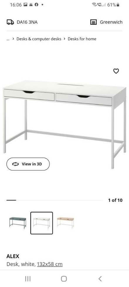 Photo of Ikea desk (Welling, DA16) #1